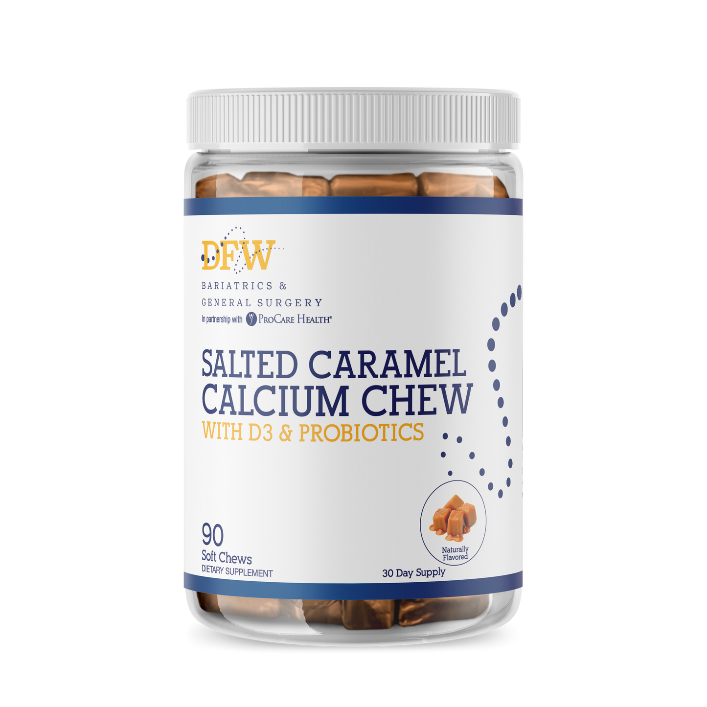 500mg Calcium Chews Dinner Mint, ProCare Health